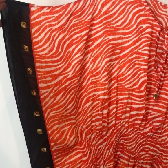 MICHAEL KORS Savannah Printed Kimono Top - Picture 8 of 10